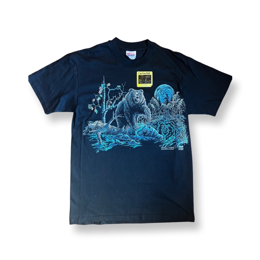 NWT deadstock 90s vintage bear tshirt